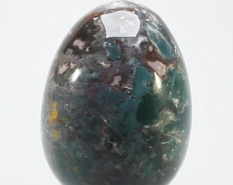Bloodstone Crystal Egg ~50mm | EGV1204