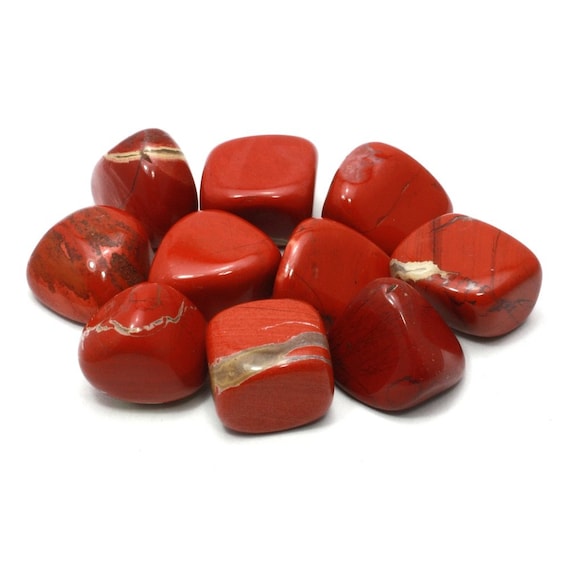 Red Jasper Tumble Stone (20-25mm) | T015 - Etsy