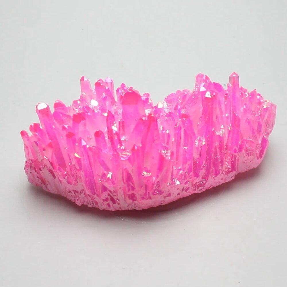 ネオンピンクオーラクォーツヒーリングクリスタル ~80 mm | AQ284