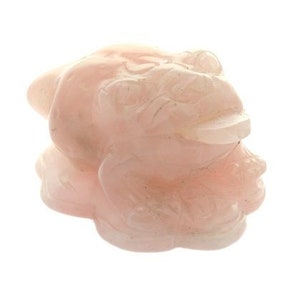 Rose Quartz Money Toad - 40mm | CMT18