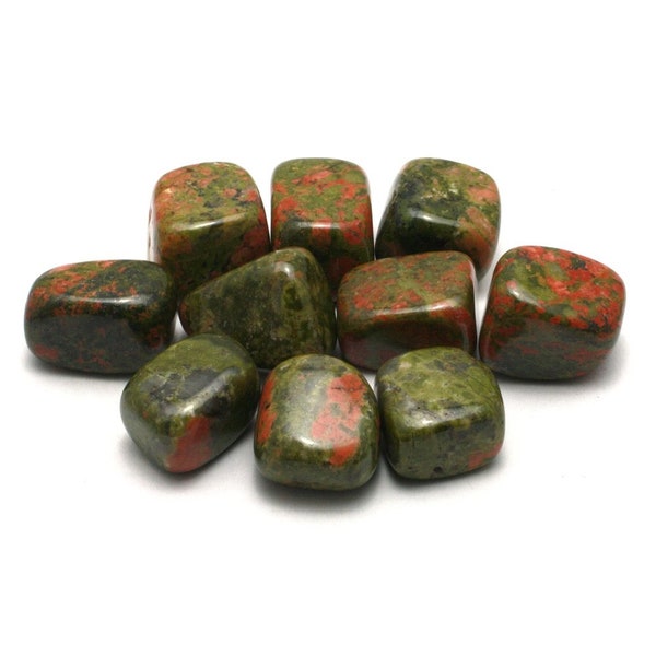 Unakite  Tumble Stones (20-25mm) | T038