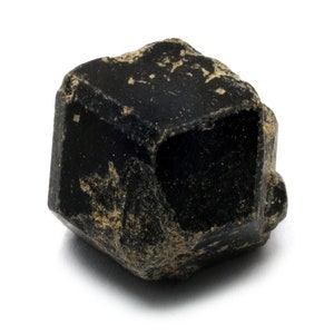 Cristal curativo de granate andradita negro / XGN1