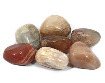 Moonstone Tumble Stone (25-30mm) | T109-L