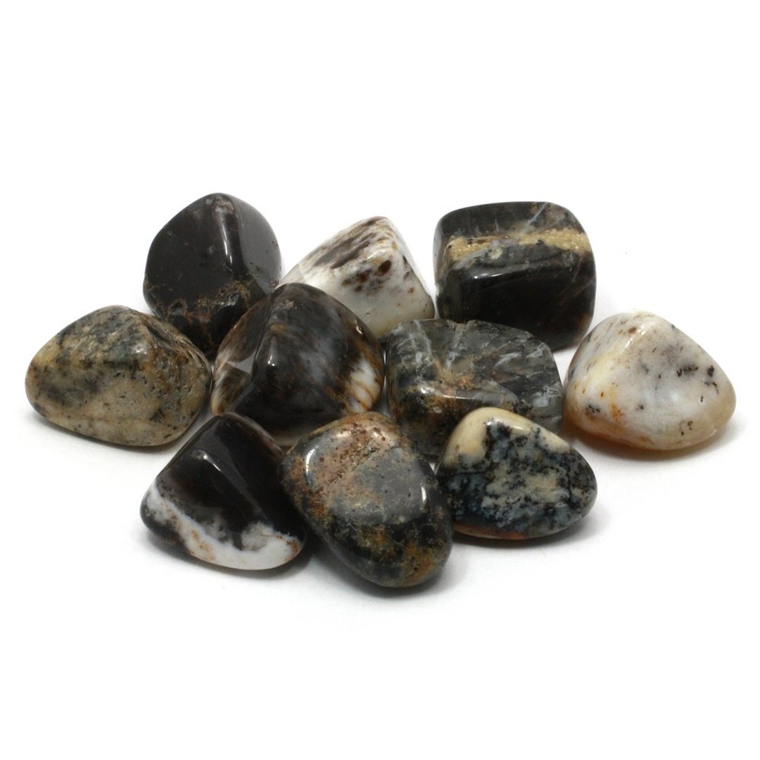 Merlinite Tumble Stone (20-25mm) | T159 - Etsy Australia
