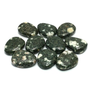 Preseli Stonehenge Bluestone Drilled Tumble Stone | DT44