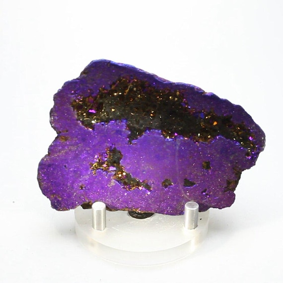 レインボーオーラクォーツジオード 約78mm | QAG179 - Etsy 日本