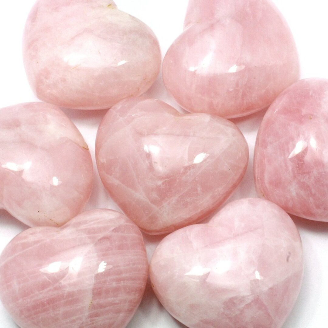 Coeur en Quartz Rose petite taille | Cœur de Pierres