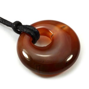 Carneool donutketting &#39;Joy&#39; | NG42