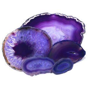 Agate Slice Purple | ASAV