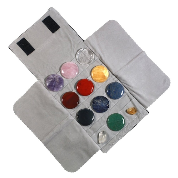 チャクラストーンセット（ポーチ付き） - ラージ | CHK1 - Etsy 日本