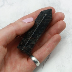 Astrophyllite Crystal Massage Wand ~ 70 x 20mm | WAS16