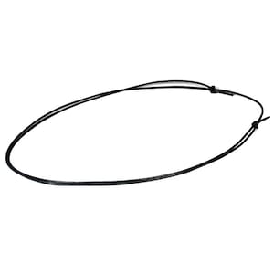 Black Adjustable Wax Cotton Cord | NKC9