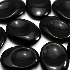 Jet Thumb Stone ~40mm | TH63