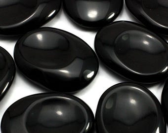 Jet Thumb Stone ~40mm | TH63