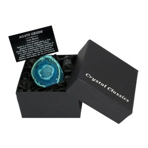 Agate Geode (Turquoise) Gift Box - Small | BXS06
