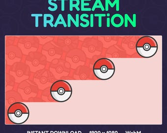 Stream Stinger Transition: Pokémon Poké Ball (Digital Download)