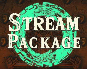 Legend Of Zelda Tears Of The Kingdom Animated Stream Overlay Package | TOTK