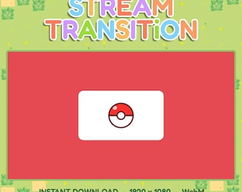 Stream Stinger Transition: Pokémon Pokopia Scene Transition (Digital Download)