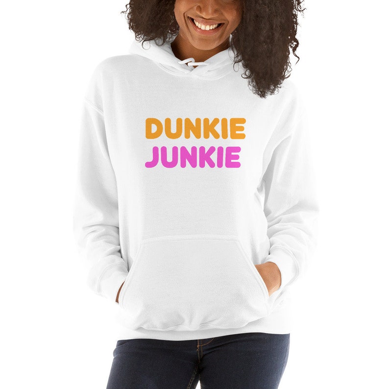 Dunkie Junkie dunki junkie hoodie and sweathsirt Funny Coffee Etsy