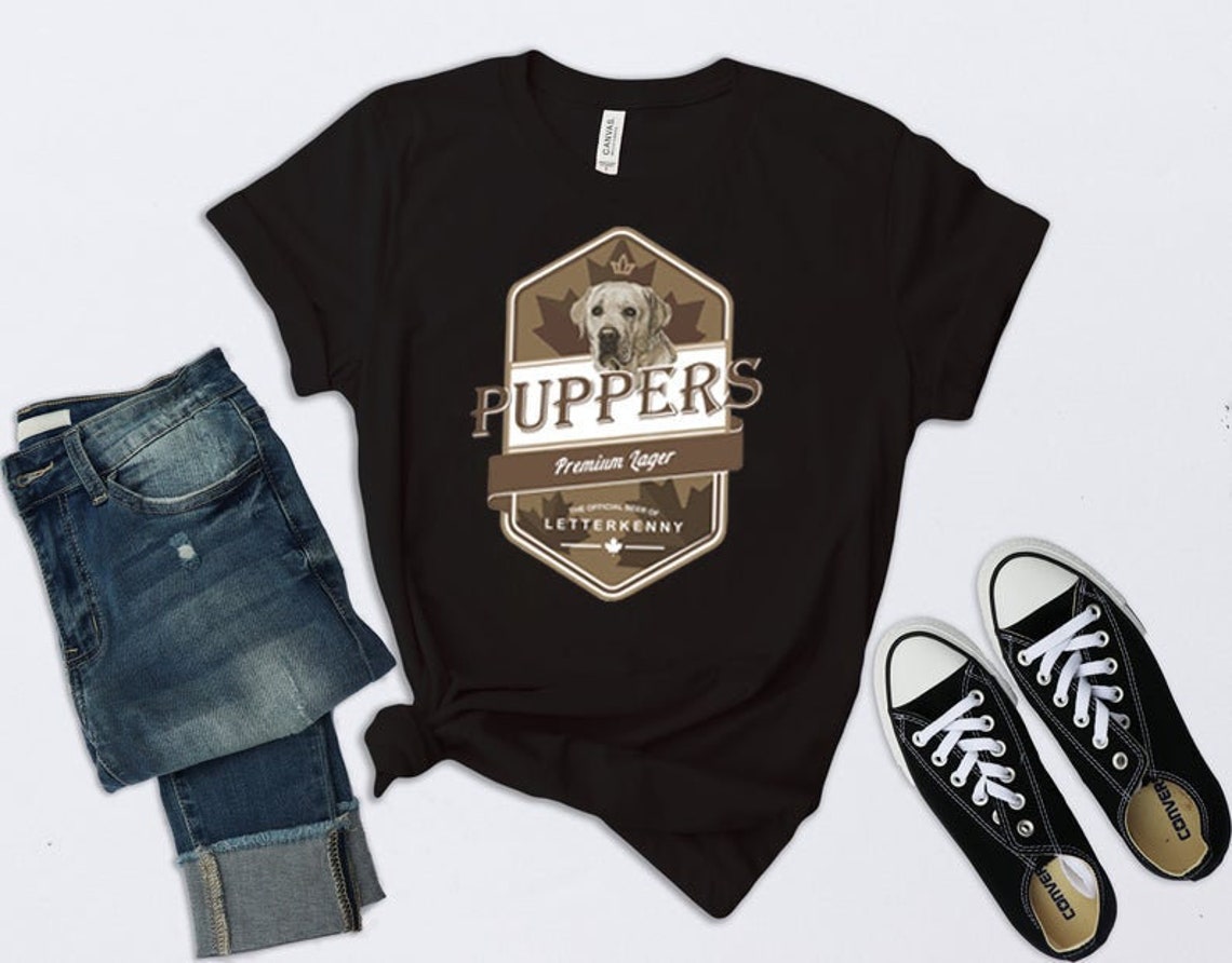 Letterkenny Puppers Premium Lager Beer Letterkenny Shoresy Etsy