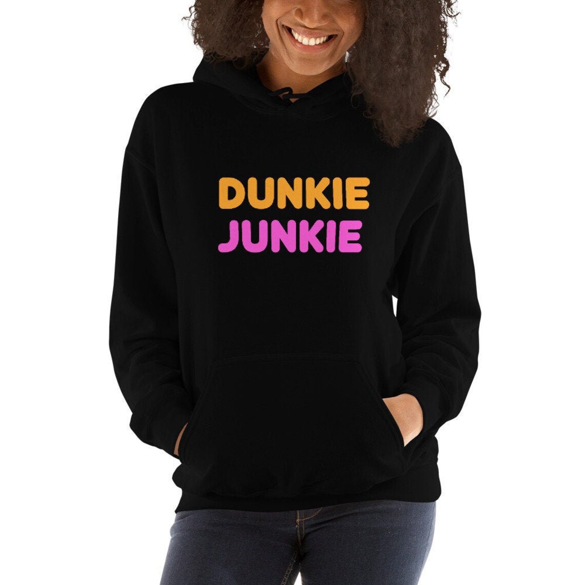Dunkie Junkie dunki junkie hoodie and sweathsirt Funny Coffee Etsy
