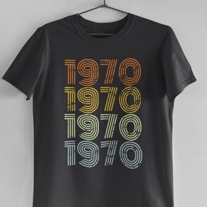 Born In 1970 51st Birthday Shirt 1970 Tshirt Gift 51 Years Old