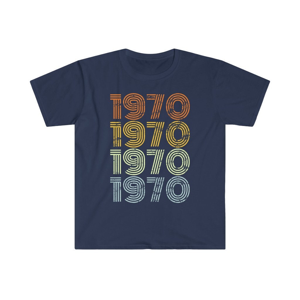Born in 1970 51st Birthday Shirt 1970 Tshirt Gift 51 Years Old - Etsy UK