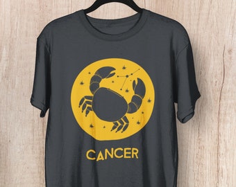 Cancer Zodiac Signs T Shirt An Ideal Gift for Birthdays or Christmas