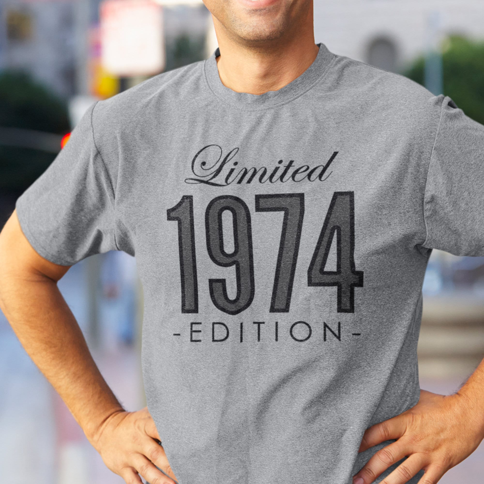 47th Birthday T-shirt. Limited Edition 1974 Tee for Men 47th - Etsy UK