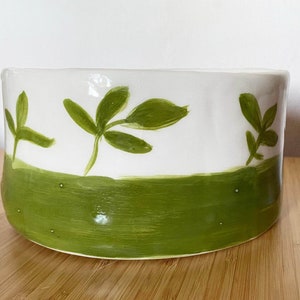 CERAMIC SALAD BOWL