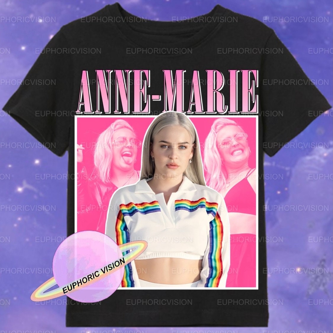 Anne-marie 90s Vintage Tee - Etsy