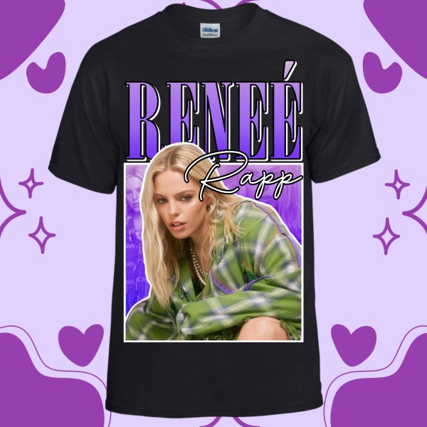 Vintage T-shirt van Renée Rapp uit de jaren 90