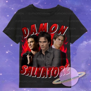 Damon Salvatore TVD 90’s Vintage Tee