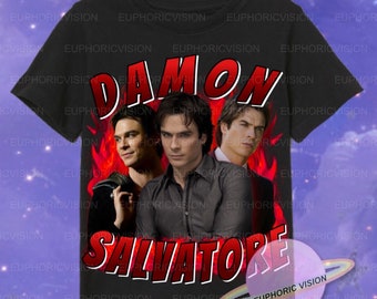 Damon Salvatore TVD 90’s Vintage Tee