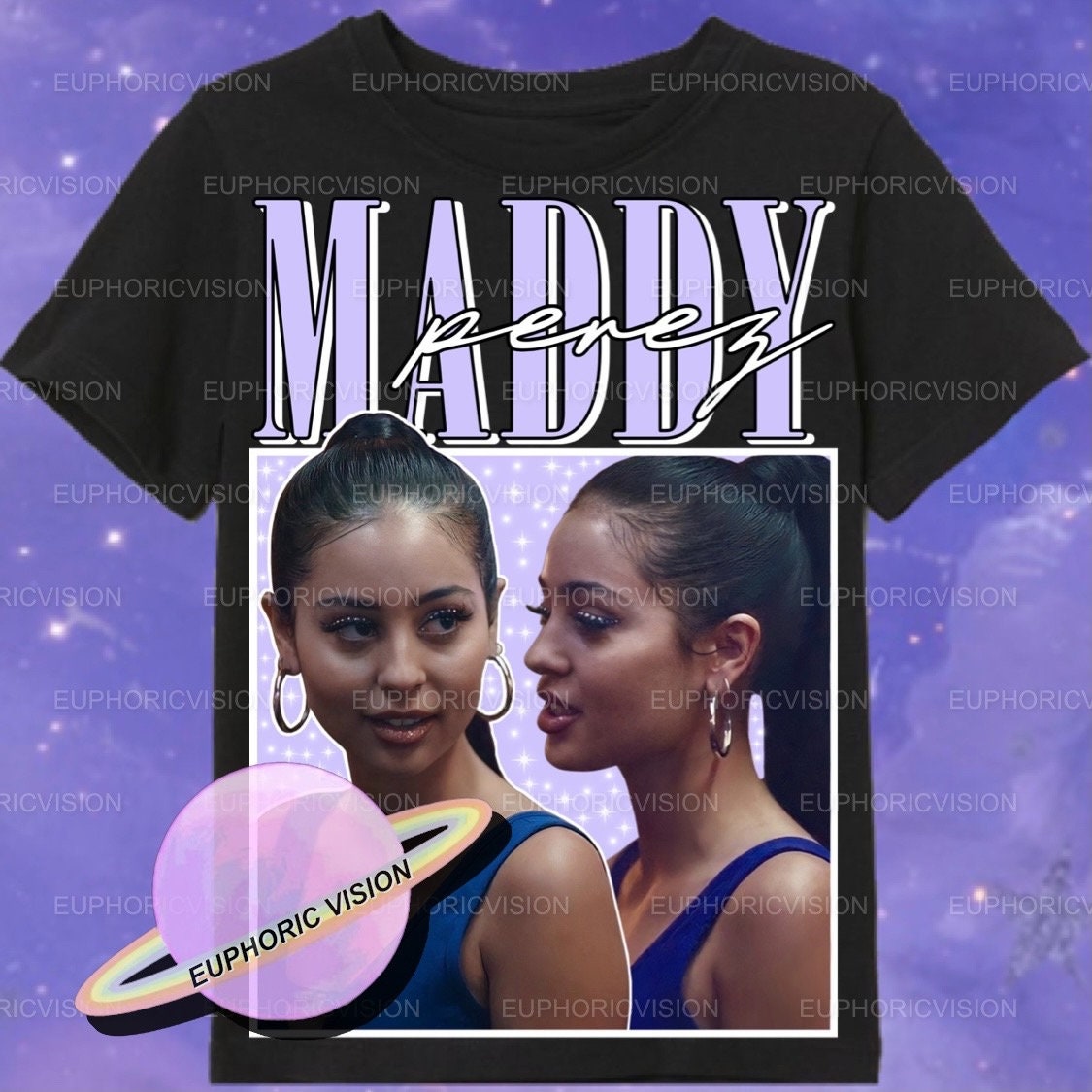 Euphoria Maddy Pink Collage Essential T-Shirt for Sale by