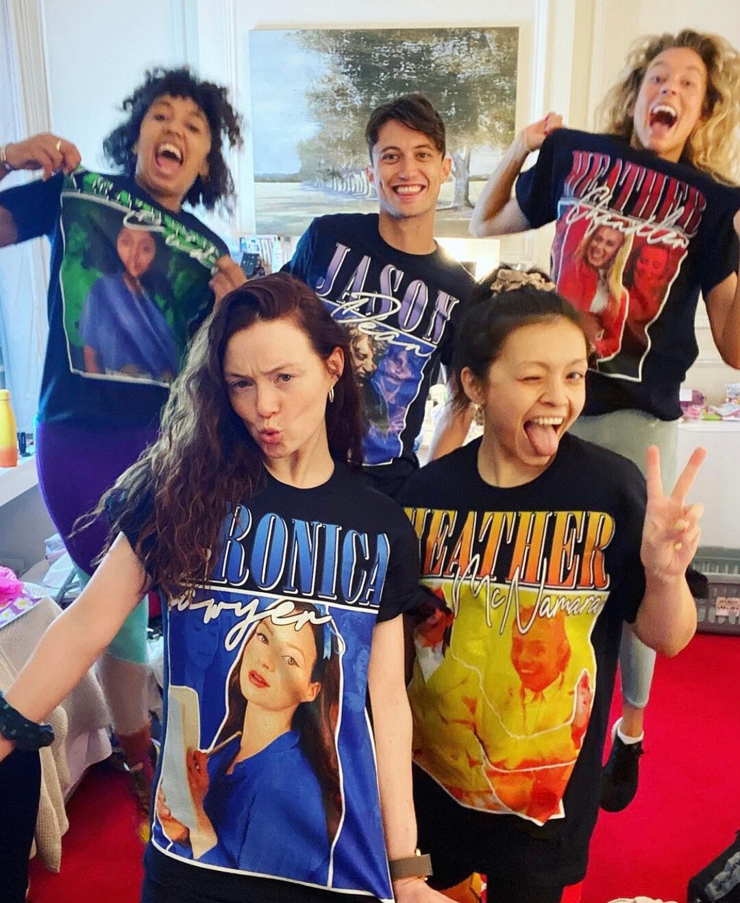 Heathers west End Cast 90s Vintage Tee - Etsy UK