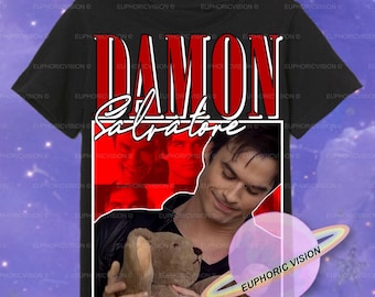 Damon Salvatore TVD 90’s Vintage Tee