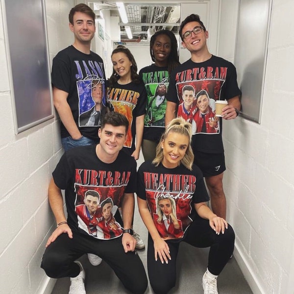 Heathers (U.K. TOUR CAST) 90’s Vintage Tees