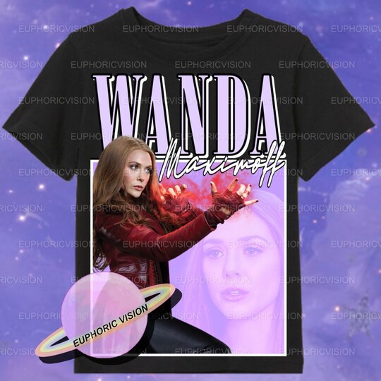 Wanda Maximoff 90s Vintage Tee