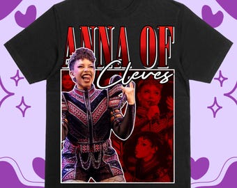 Anna of Cleves (Six the Musical) Freya Karlettis 90s vintage tee