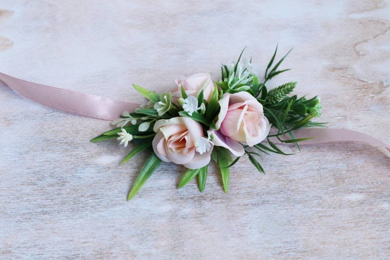 Pink boutonniere baby breath boutonniere rose boutonniere flower boutonniere blush boutonniere buttonhole flower white rose boutonniere