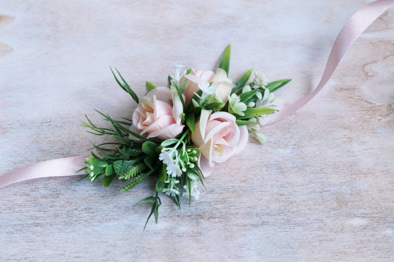 Pink boutonniere baby breath boutonniere rose boutonniere flower boutonniere blush boutonniere buttonhole flower white rose boutonniere
