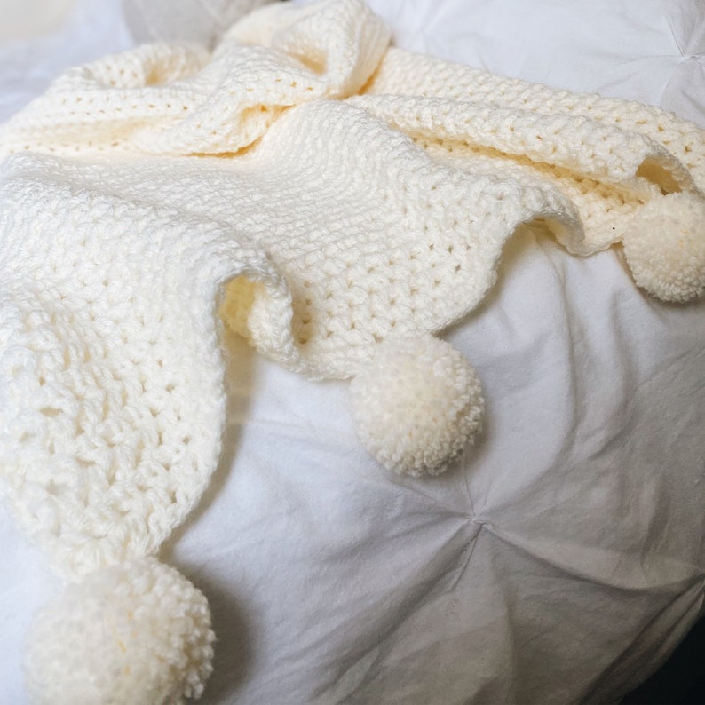 CROCHET PATTERN Spring Throw Blanket the Blossom Throw Etsy