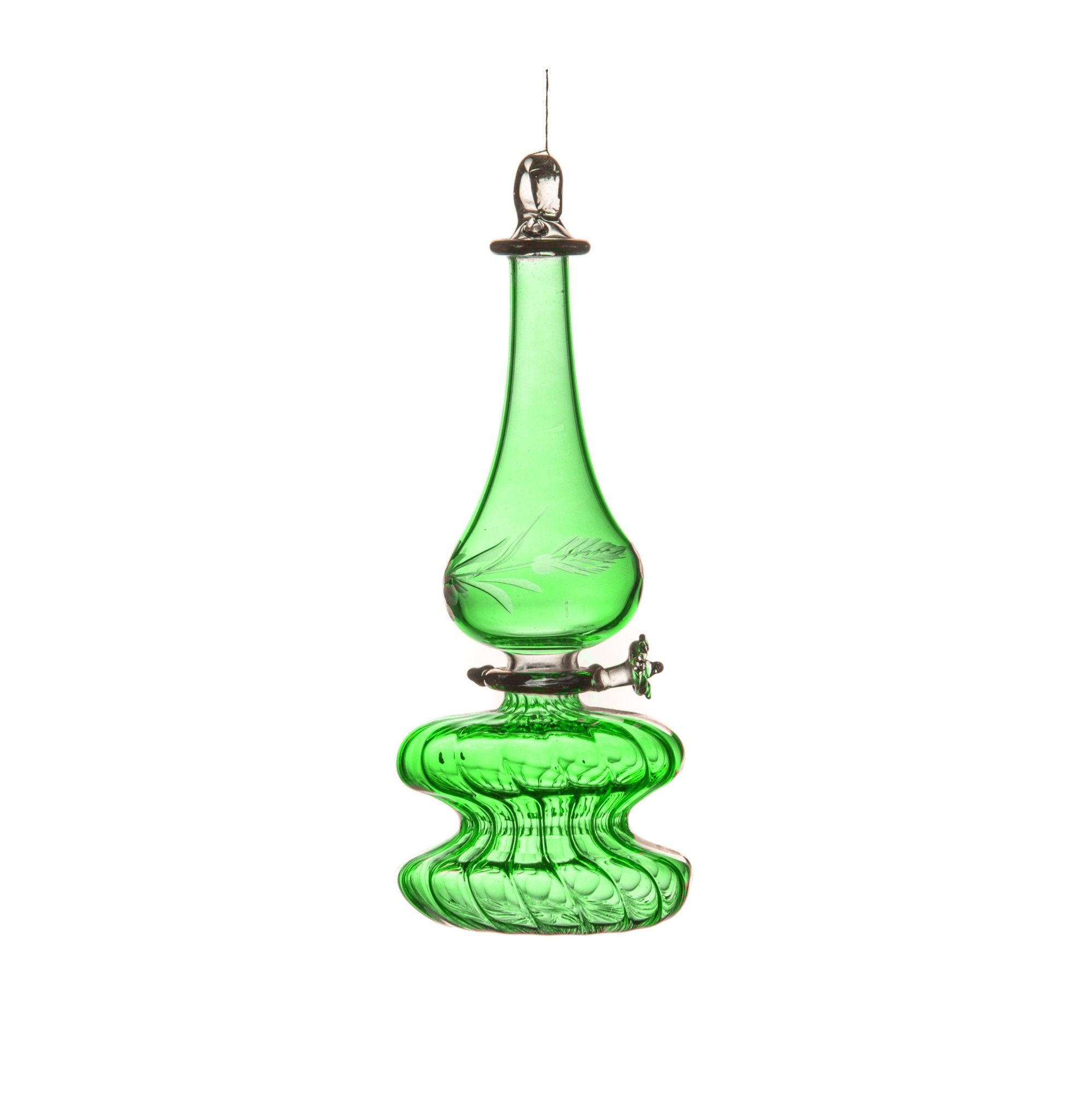 Ornaments Glass Oil Lamp Shaped Hanging Christmas Ornaments Etsy UK