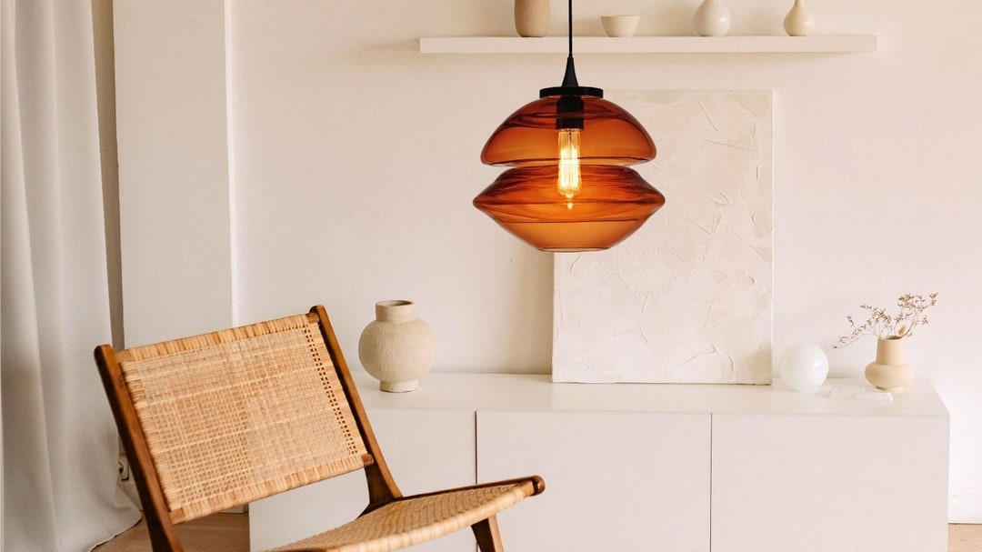 Glass Pendant Light Handmade Pendant Lights Pendant Lighting for