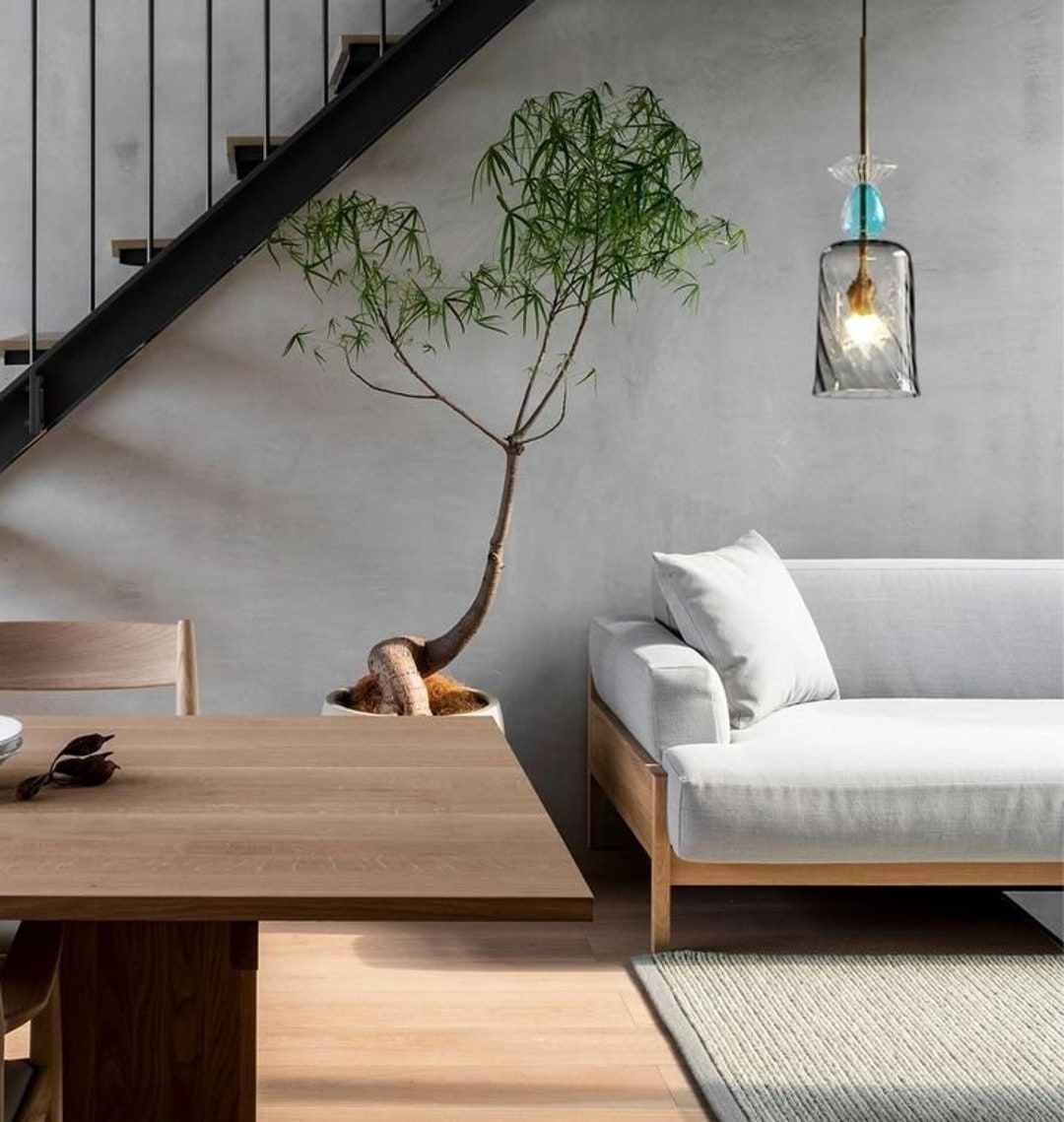 Glass Light Fixture Pendant Lighting for Kitchen Island Custom Blown