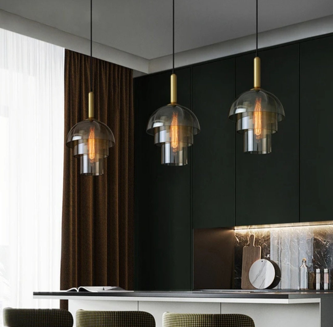 Glass Pendant Light Bubble Pendant Light Pendant Light for Kitchen