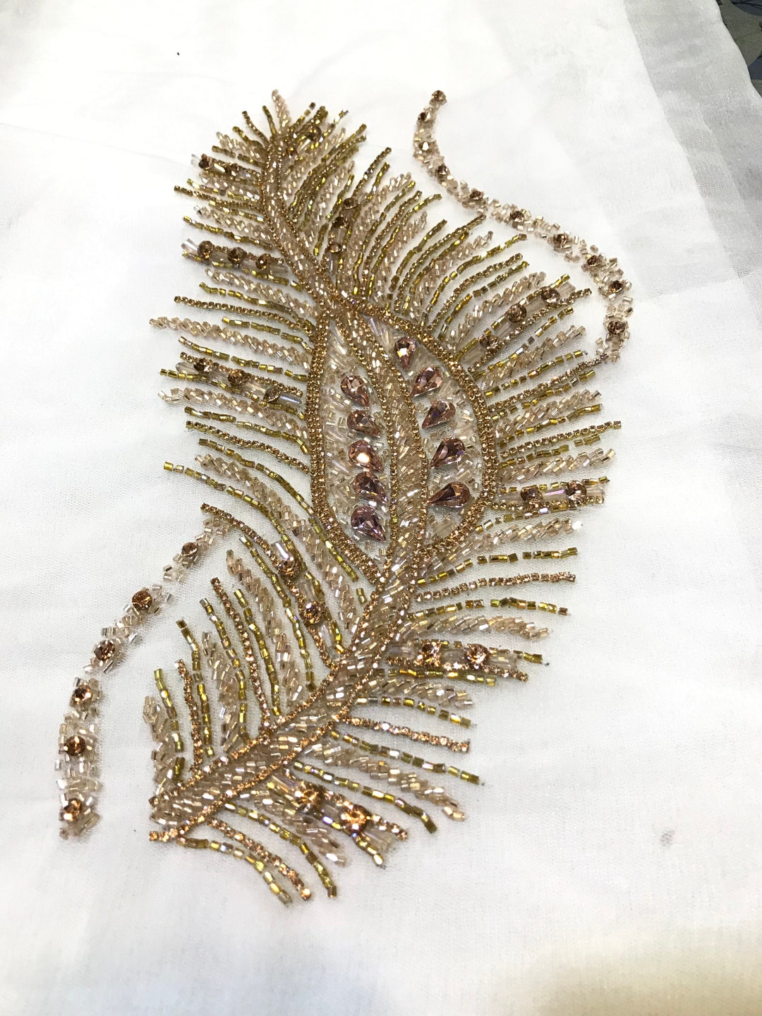 Hand Embroidery Bridal Patches Etsy