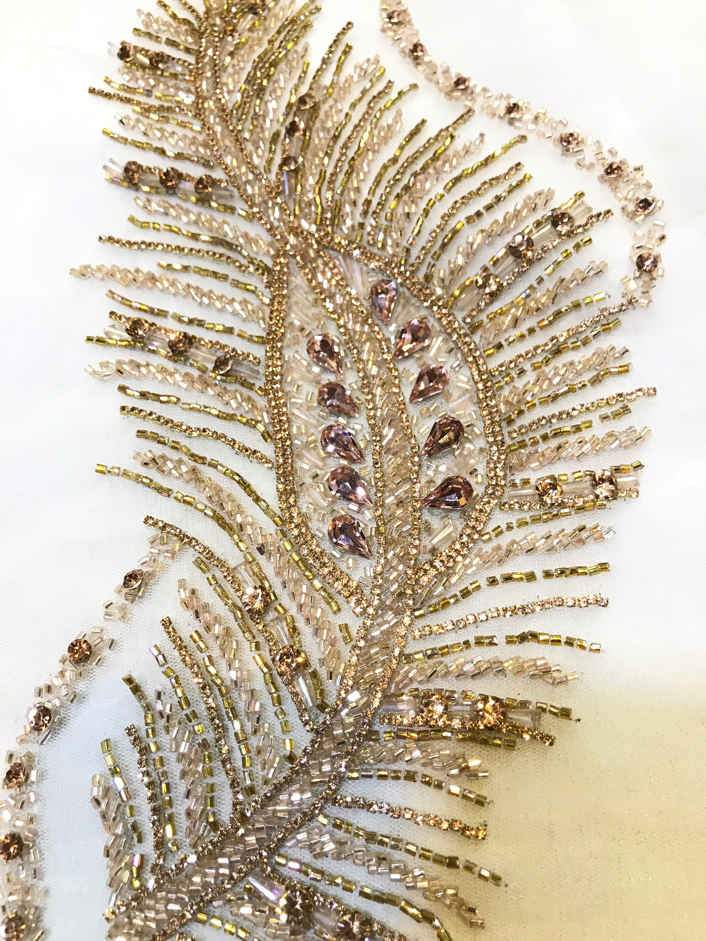 Hand Embroidery Bridal Patches Etsy