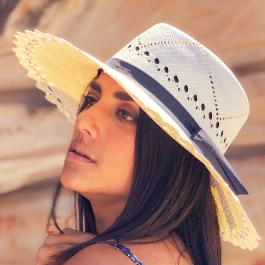 Genuine Elegant Classic Woman Panama 